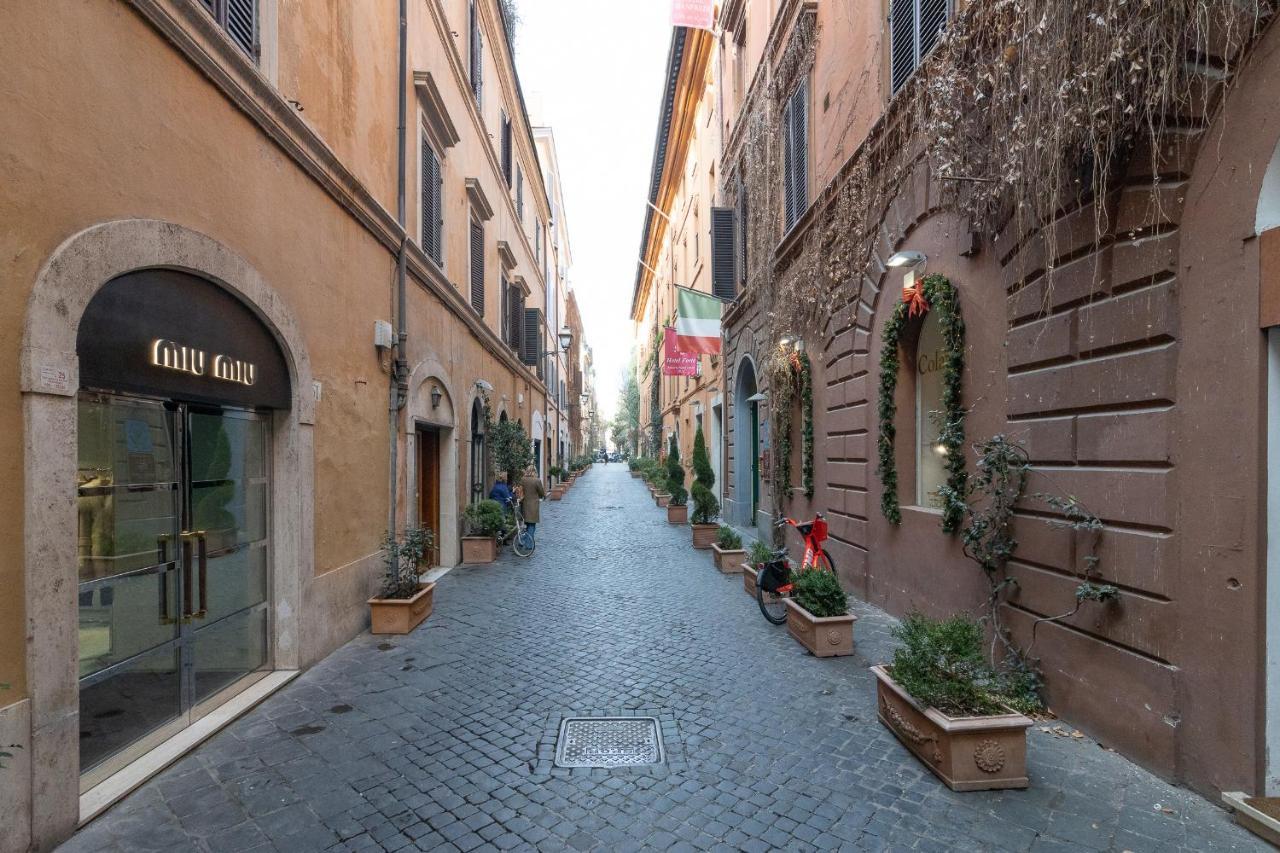 Luxury Piazza Di Spagna Escape With Terrace And Private Spa Rome Luaran gambar