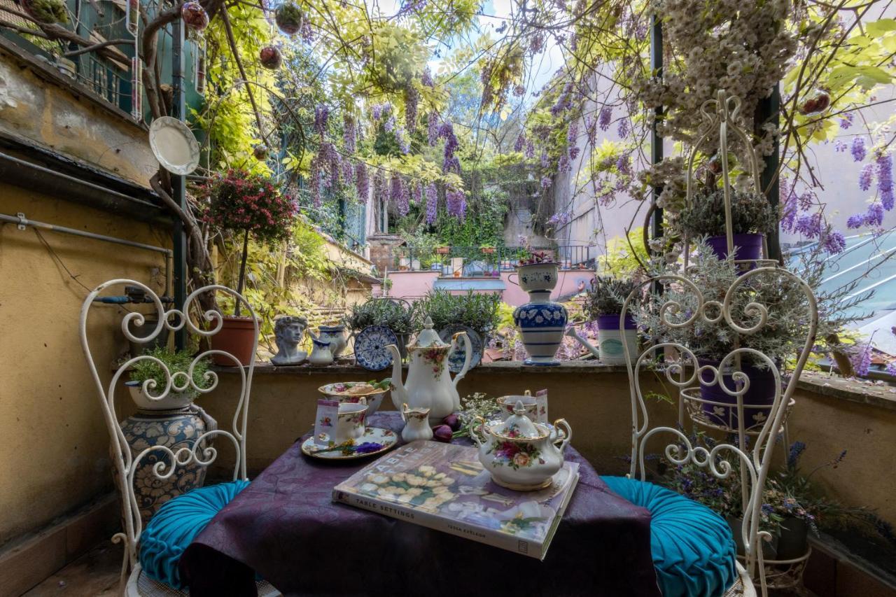 Luxury Piazza Di Spagna Escape With Terrace And Private Spa Rome Luaran gambar